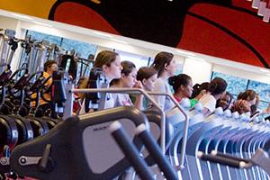 Treadmills at Rec Center